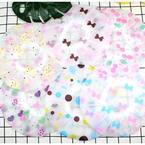 Sale Shower Cap Waterproof High Quality Hair Salon Elastic 1PC Thicken For Women Bath Hat Bathroom Products