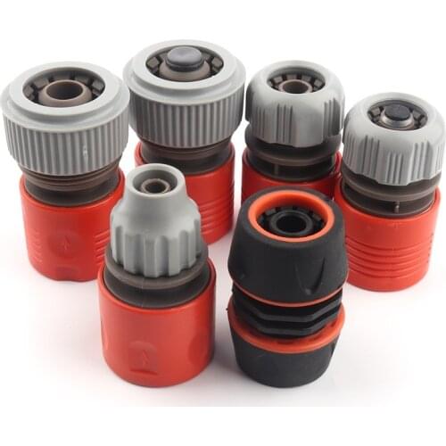 New 3/8" 1/2" 3/4" Garden Hose Quick Connector Gardening Irrigation Water Gun Connectors Garden Reels Water Pipe Joints