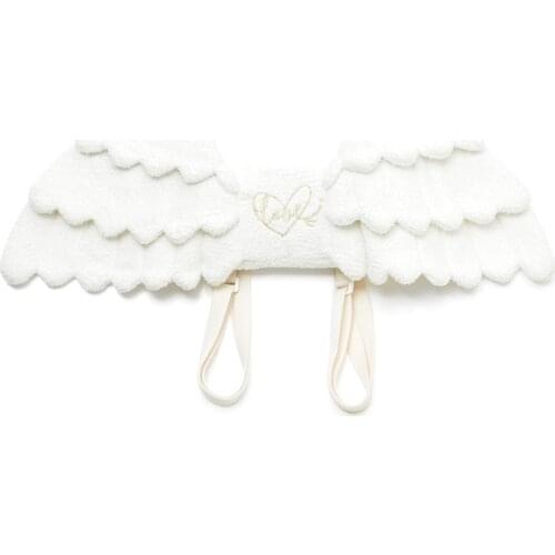 Cute Angel Wings Plush Backpack Kawaii Backpack Stuffed Angel Love Dolls Bag Messenger Bag for Girl