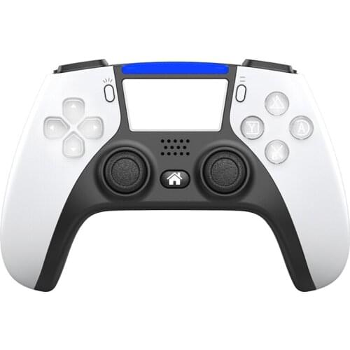 Brand new design cross border popular PS4 game handle wireless six axis double vibration game handle
