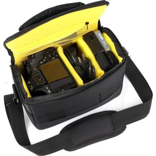 DSLR Camera Bag Waterproof Shoulder Case For Nikon D3400 D3300 D3200 D7200 D7100 D90 D750 D5300 D5200 D5100 D3100 Foto Photo Bag