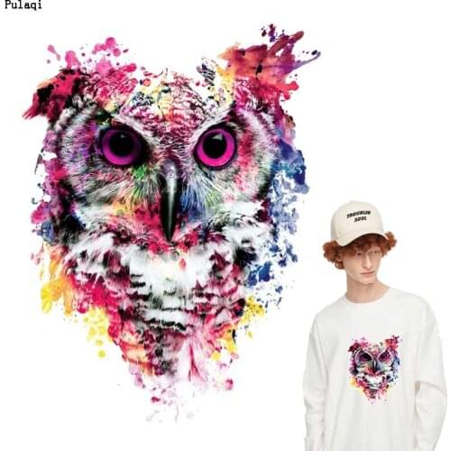 Pulaqi Skull Badges Iron on Transfer Patch Vinyl Heat Transfer Patches Stripes for Clothes Thermal Stickers on Clothes Applique