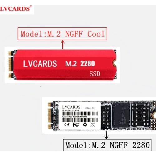 LVCARDS M.2 SATA 2242 SSD 128GB 256GB 512GB HDD M2 B-Key NGFF SSD 2280 mm Solid State Drive For computer Laptop