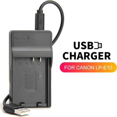 LP-E10 LP E10 USB Battery Charger for Canon EOS 1100D 1200D 1300D Rebel T3 T5 Kiss X50 X70 LP-E10 LC-E10 LC-E10C Camera