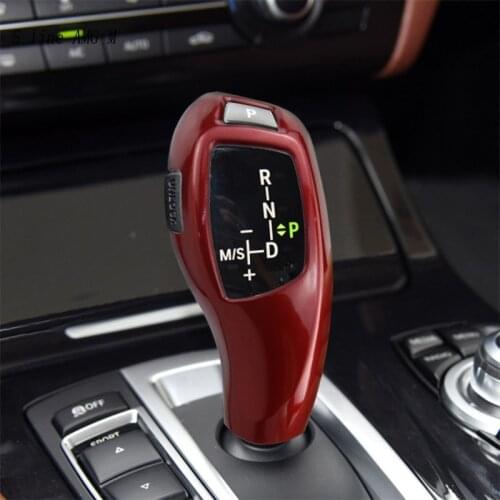 Car Styling Gear Shifter Cover Protector Trims Decor Interior Stickers For BMW 1 3 5 Series F20 F30 f10 f32 X3 F25 X5 F15 X6 F16