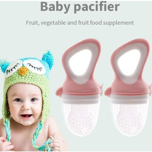 1pc Baby Teether Nipple Fruit Food Feeding Pacifier Silicone Teethers Safety Feeder Bite Food Nipple Teether Oral Care