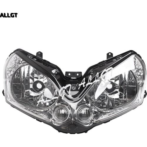 ALLGT Clear Motorcycle Headlight Front Lamp for KAWASAKI ZG1400 2008 2009 2010 2011