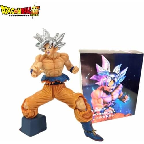 Dragon Ball Super Ultra Instinct Goku Anime Figure PVC Son Goku Action Figma Juguetes Brinquedos DBZ Statue Model Kids Xmas Toys