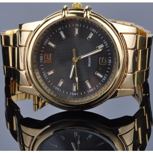 Favolook Mens Gold Watch