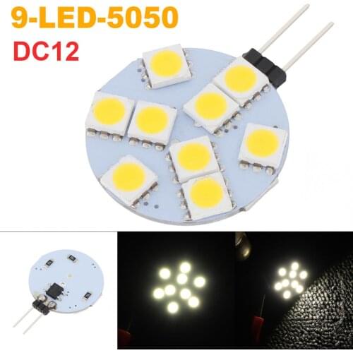 G4 Socket 5050 SMD Led Bulb on DC 12V Bi Pin Lamp LED Bulb 1.5W Warm Cold Led Lights Replace Halogen