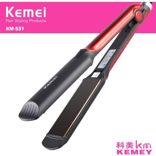 Kemei electric hair straightener KM-531 hair straight hair styling tool straight hair styler hair straight iron