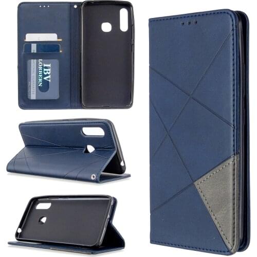 Magnetic Leather Slim Case on For Samsung Galaxy A70e A31 A41 A51 A11 M11 A10e 2019 Flip Stand Business Phone Cover