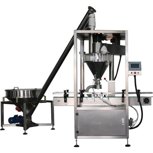 Filling Machine For Sticky Powder In Bottle Automated Spice Powder Filling Machine