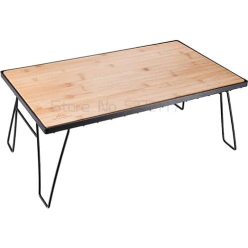 Camping multifunctional iron rack picnic barbecue folding table multi-layer iron storage rack camping table rack