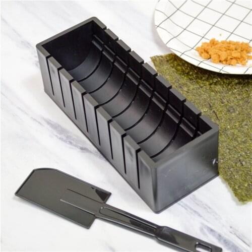 Sushi Making Kit Roll Sushi Maker Plastic Material Rice Roll Mold for DIY Kitchen Cooking Tools Supplies