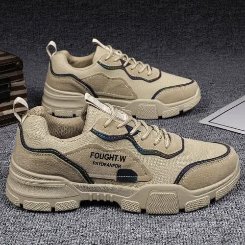 Non-slip Labor Insurance Mens Shoes Spring 2021 New Construction Site Wear-resistant and Deodorant Tooling Sports Shoes