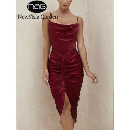 Красные летние платья NewAsia Garden China At AliExpress