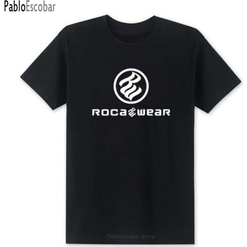 New shubuzhi Fashion ROCAWEAR T Shirt Men Hiphop Dance T Shirts ICONS Hip-hop O Neck Short Sleeve T-shirt Cotton Top Tees