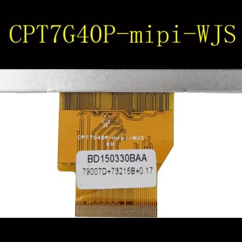 Original New genuine Huize H7C CPT7G40P-mipi-WJS LCD screen