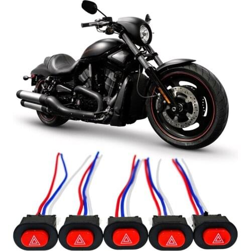 Double Flash Warning Switch Motorcycle Double Flash Switch Double Jump Switch Emergency Signal Wires For Motorcycle Scooter