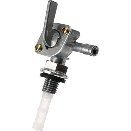 ON/OFF Universal Fuel Shut Off Valve Tap Replacement For Generator Gas Engine Tank Switch Fit 1/4" Hose Tap