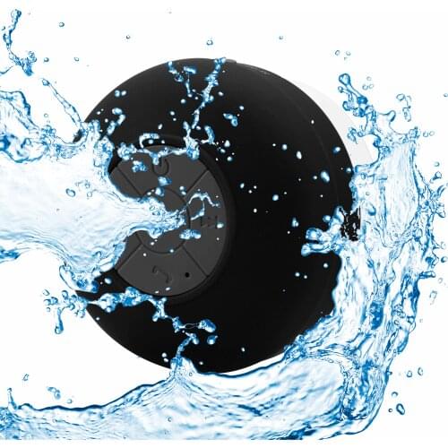 Big suction cup grade 4 waterproof bluetooth speaker, suitable for bathroom, car, outdoor portable subwoofer wireless mini bluet