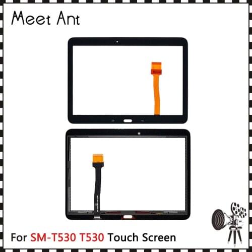 10.1" For Samsung Galaxy Tab 4 10.1 SM-T530 T530 SM-T531 T531 T535 Touch Screen Digitizer Sensor Front Outer Glass Lens Panel