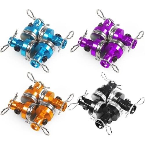 4pcs RC Car Body Posts Magnet Invisible Fixed Mount with Clip for 1/10 Axial SCX10 Traxxas TRX4 D90 D110 HSP Drift Sakura Redcat