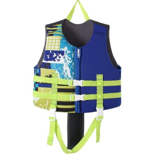 Kids Swim Vest With Safety Strap Pool Swimwear Floating Vest Life Jacket Professional Buoyancy Suit Buoyancy Vest For Boys Grils