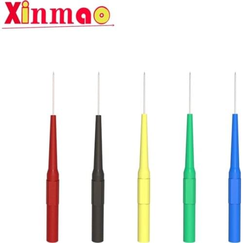 1pcs P5007 Insulation Piercing Needle Non-destructive Multimeter Test Probes Red/Black