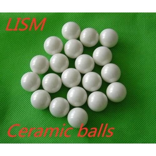 Ceramic ball Zirconia white ceramic ball 2.0/2.5//3.0mm non-magnetic, insulated, waterproof, acid and alkali resistant