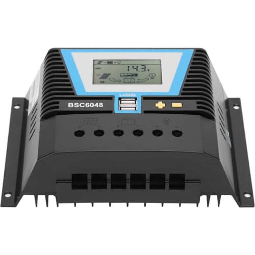 Controller for ac motor laboratory power supply Solar Controller Multi-Functional for Variety Batteries BSC6048 60A