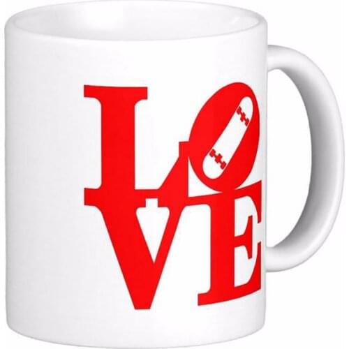 Lore Skate Deck Red High Quality White Coffee Mugs Tea Mug Customize Gift By LVSURE Ceramic Cup Mug Travel Coffee Mugs