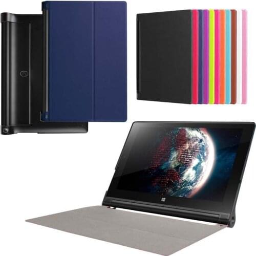 PU Leather Skin Magnet Shell Cover Funda Capa Case For Lenovo YOGA Tab 3 Pro 10 X90 YT3-X90F X90L X90M Tablet Coque +Film +Pen