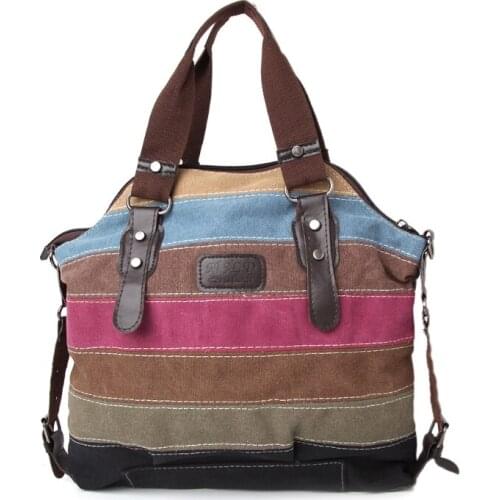 Fashion New Women Shoulder Bag Large Capacity Canvas Satchel Crossbody Tote Handbag Purse Messenger Drop Shipping