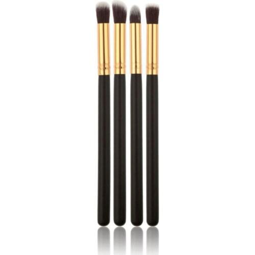 4PCS Professional Eyeshadow Makeup Brushes Kit Soft Cosmetic Eyeshadow Eye Liner Eyebrow Eye Cosmetic Makeup Brush Set Maquiagem