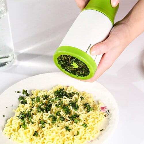 New Herb Grinder Spice Mill Parsley Shredder Chopper Fruit Vegetable Cutter Kitchen Gadgets Cooking Tools