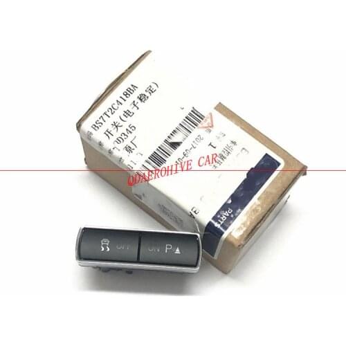 QDAEROHIVE Accessorie Original Car ESP Switch Radar Button BS7T-2C413-BA for Ford Mondeo S-MAX 2011 2012 2013