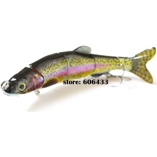 Deep Sea Fishing Fish Multi section Lure Lures 5 Segment Swimbait Crankbait 16cm/33g 8014-FL501 Free shipping