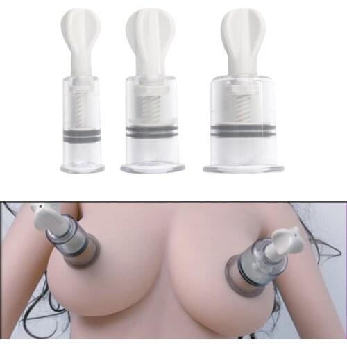 Nipple Sucker Breast Clamps Clips Enlarger Clitoris Stimulator Massager Pump Fetish SM Adult Game Sex Toys For Women Couples