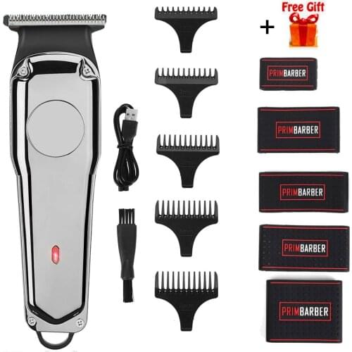 Professional Barber Hair Clipper Rechargeable Electric Hair Cutting Machine Beard Trimmer Shaver Razor for Men Cutter