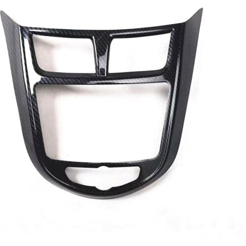 Car Dashboard Central Panel Frame Trim Styling For Hyundai Rena 2010-2014 Interior Auto Molding Accessories