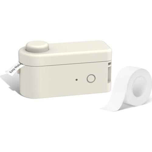 Bluetooth Thermal Label printer L1-A off-white color Vitality Small Handheld Portable mini Price sticker convenient and swift