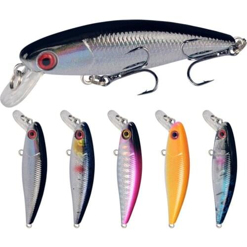 1Pcs 3D Eyes Swimfish Wobblers 6.5cm/4.5g Minnow Fishing Lure Crankbaits Isca Artficial Hard Baits For Outdoor Bait Carp Fishing