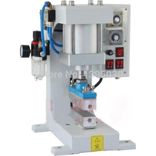 220V 1 SET Pneumatic bronzing machine, barge under bit machine heating, lace processing, Automatic gilding principle