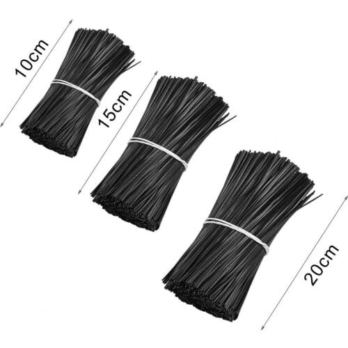 1000Pcs Plant Ties Flexible Releasable Plastic Waterproof Flower Wires for Garden