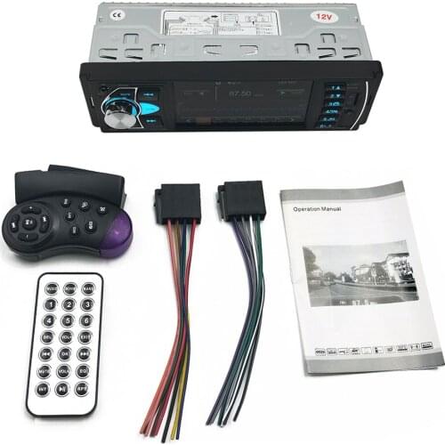 4.1 Inch HD Car Player BT MP5 FM Radio Card U Disk BT Reversing Rear View Hands-Free