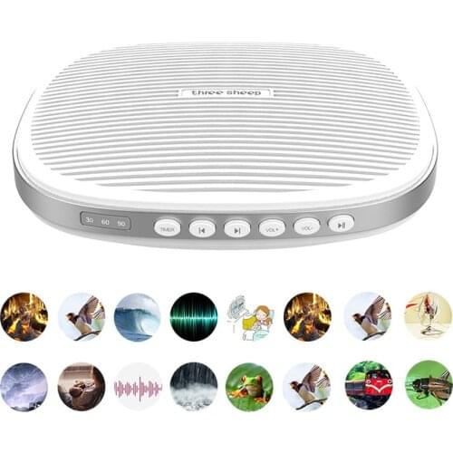 Sleep Machine Non-Looping Soothing Sounds Optional Lullaby Timing Baby Sound Machine Sleep Quality Enhancer