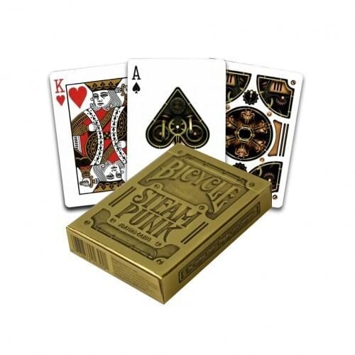 Bicycle Steampunk Gold Playing Cards Deck