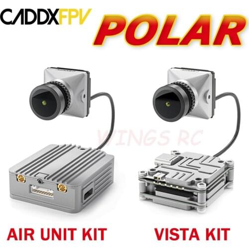 Caddx POLAR Vista Kit / Air Unit POLAR starlight Digital HD FPV system 720P/60fps Digital HD Camera for FPV RC Drone Camera